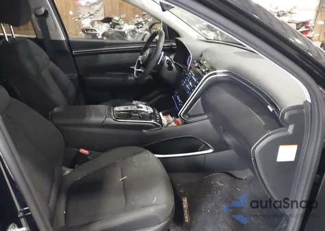 2022 Hyundai Tucson Hybrid Blue из США, поврежденный, VIN KM8JBCA18NU058733